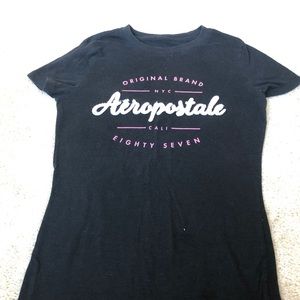 aeropostale black tee